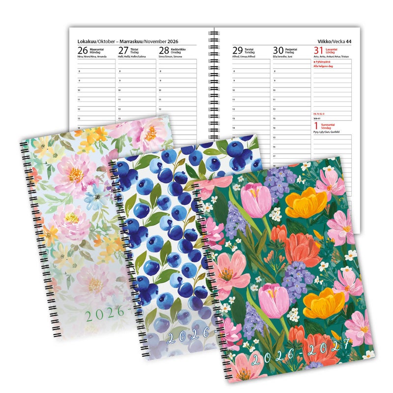 Kalenterikirja A5 Lukuvuosi 2026-2027
